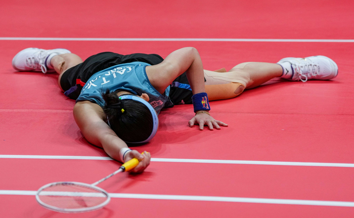 印度羽毛球队爆冷中国羽毛球队，戴资颖高光表现